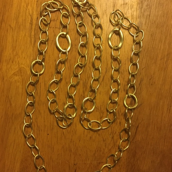 Super long Coldwater Creek Chain Necklace - Picture 2 of 3